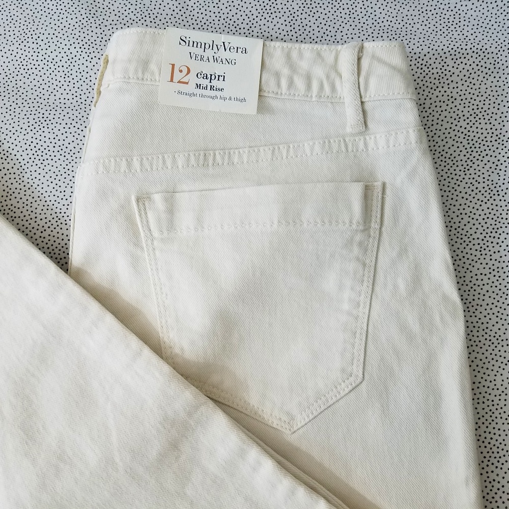 SIMPLY VERA Off White Jeans - Picture 2 of 7